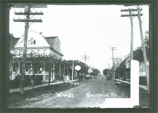 photo of Main Street in Grantsville by Leo Beachy