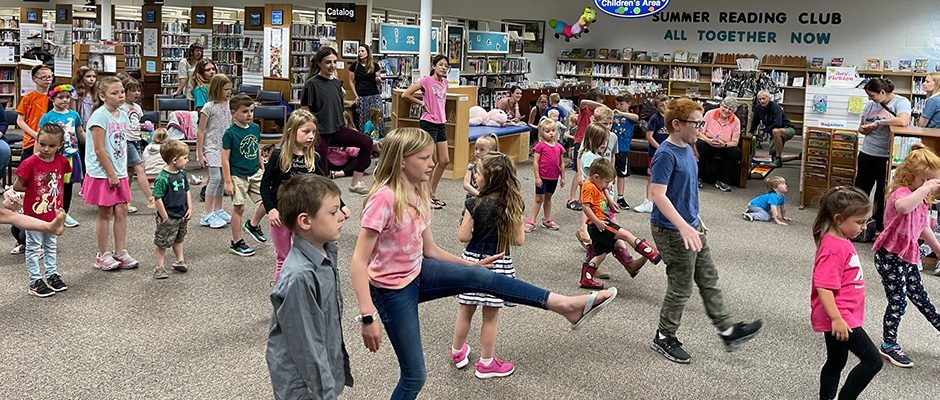 Summer Reading Club with Jitterbug Movement Studio