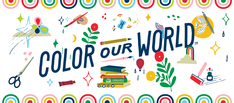Color Our World Banner 2025