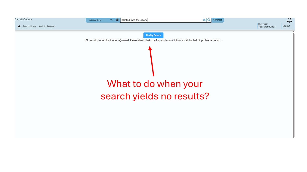 ShareIT screen capture for no results