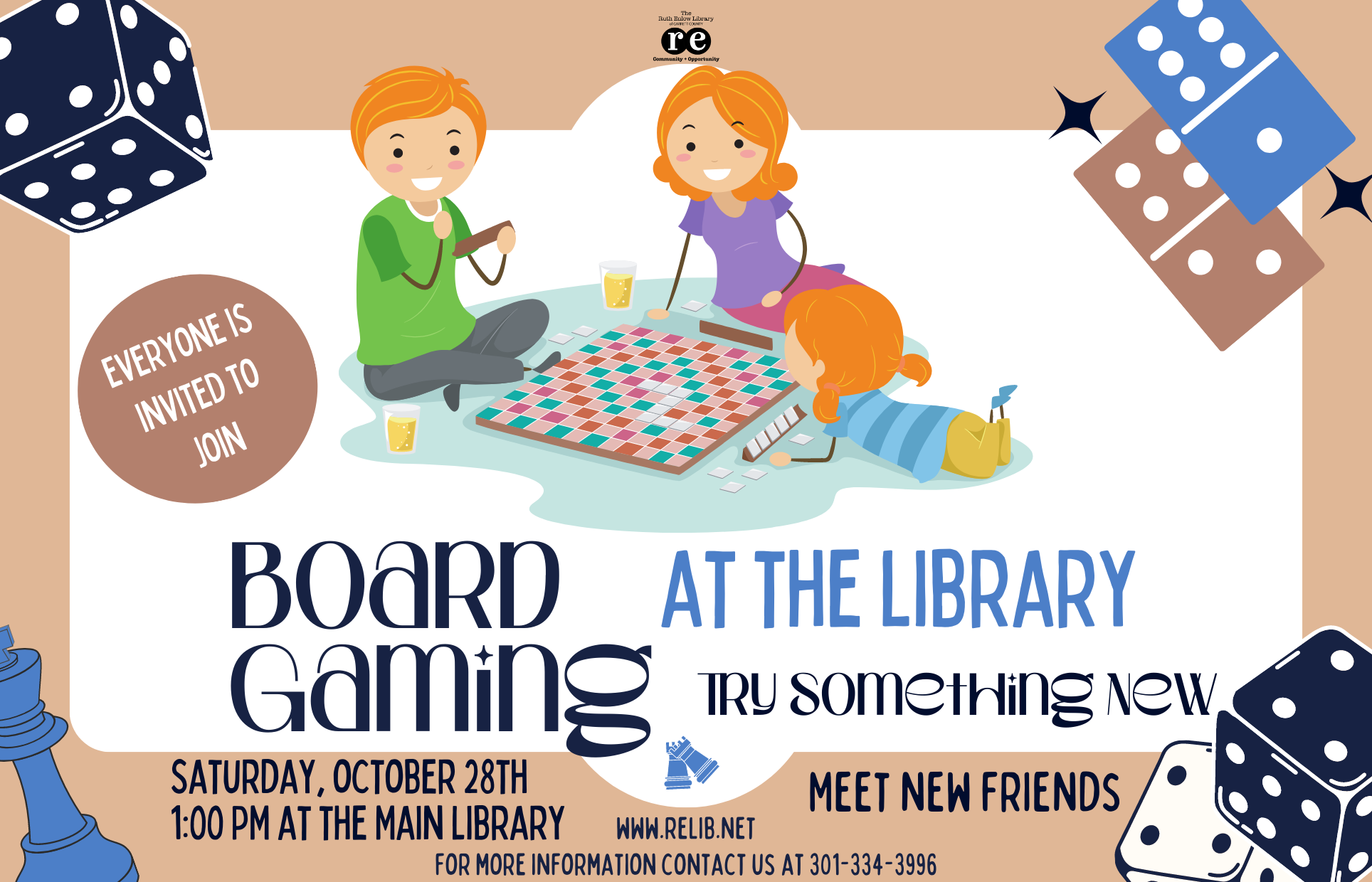 cartoons playing board games