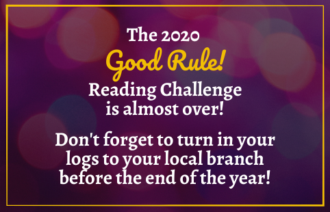 Good Rule Reading Challenge 2020