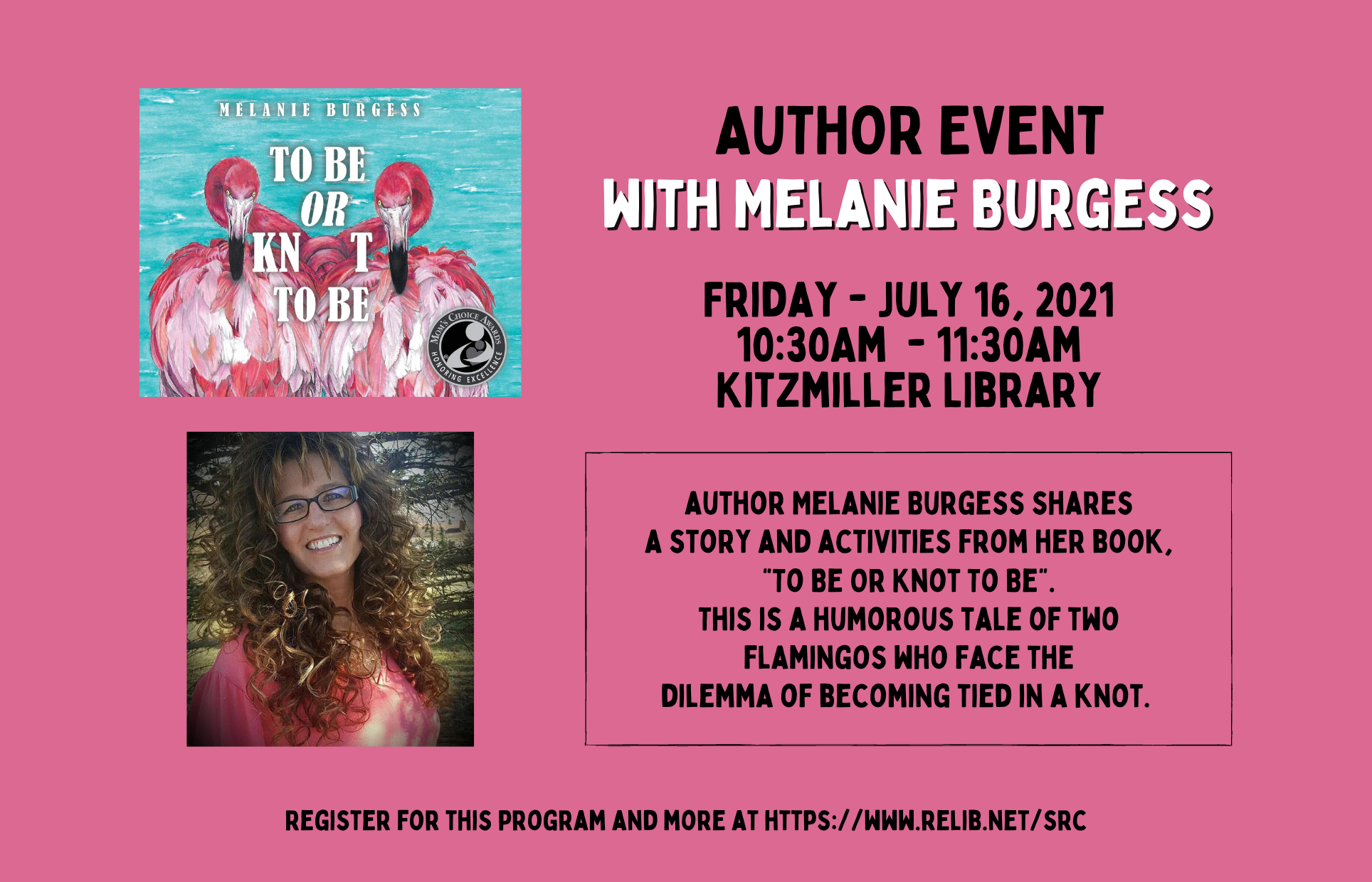 Author Event - Melanie Burgess