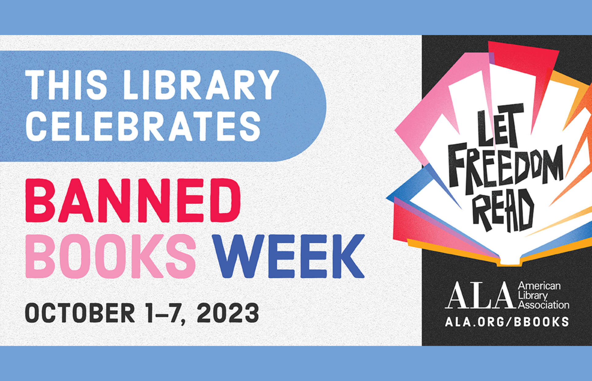 banned books logo "Let Freedom Read"