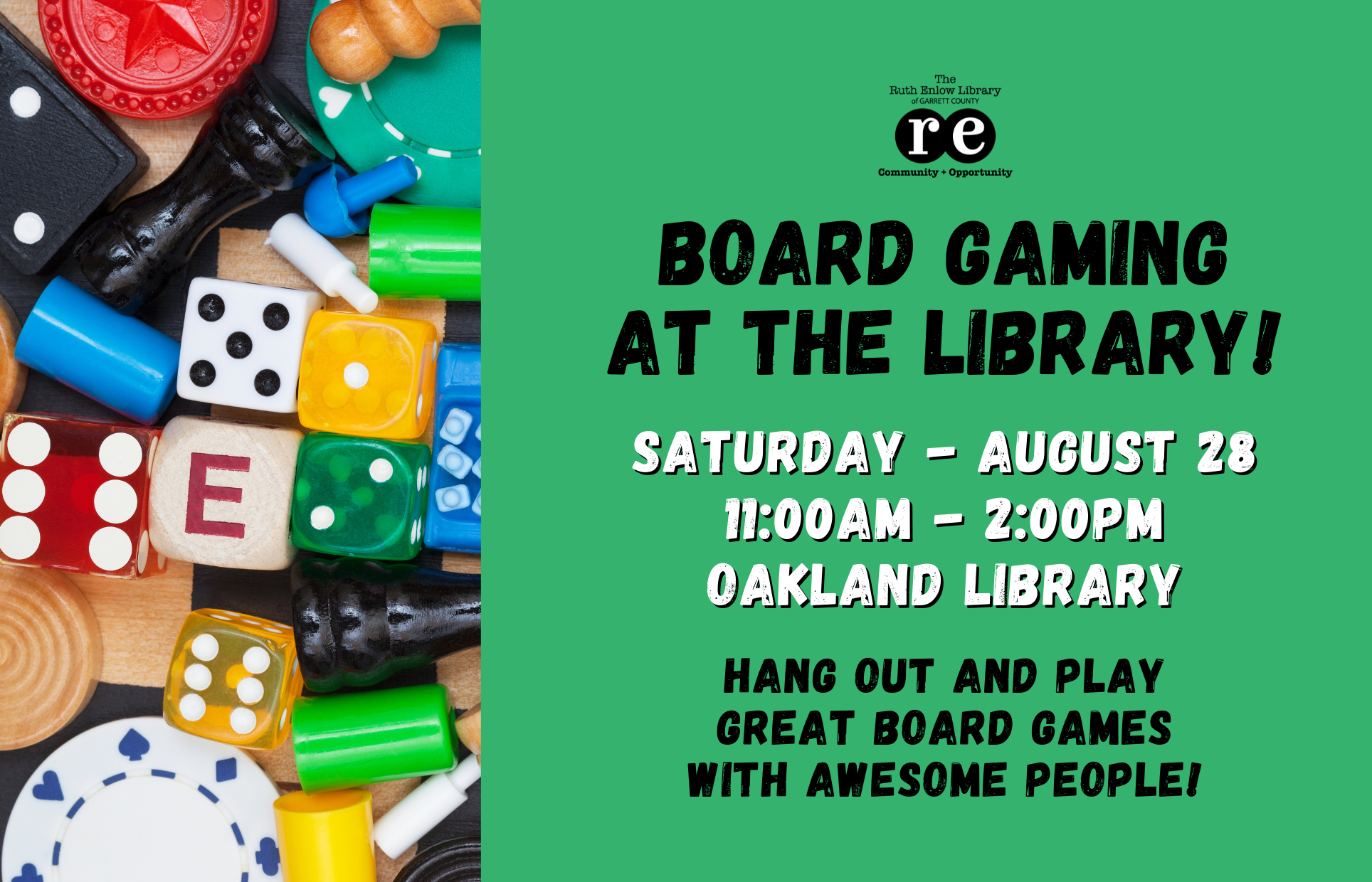 Board Gaming at the Library!