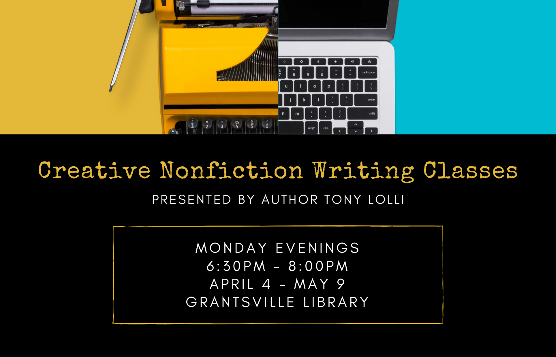 Creative Nonfiction Writing Classes