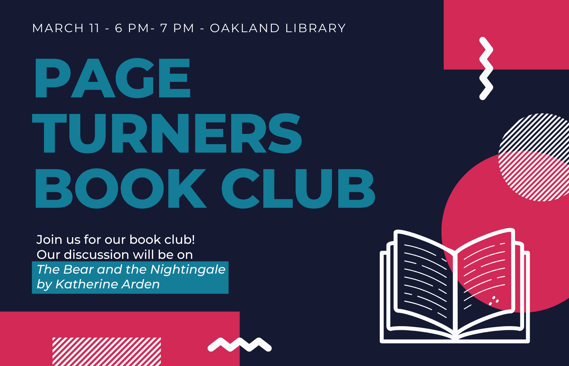 graphic shapes, open book