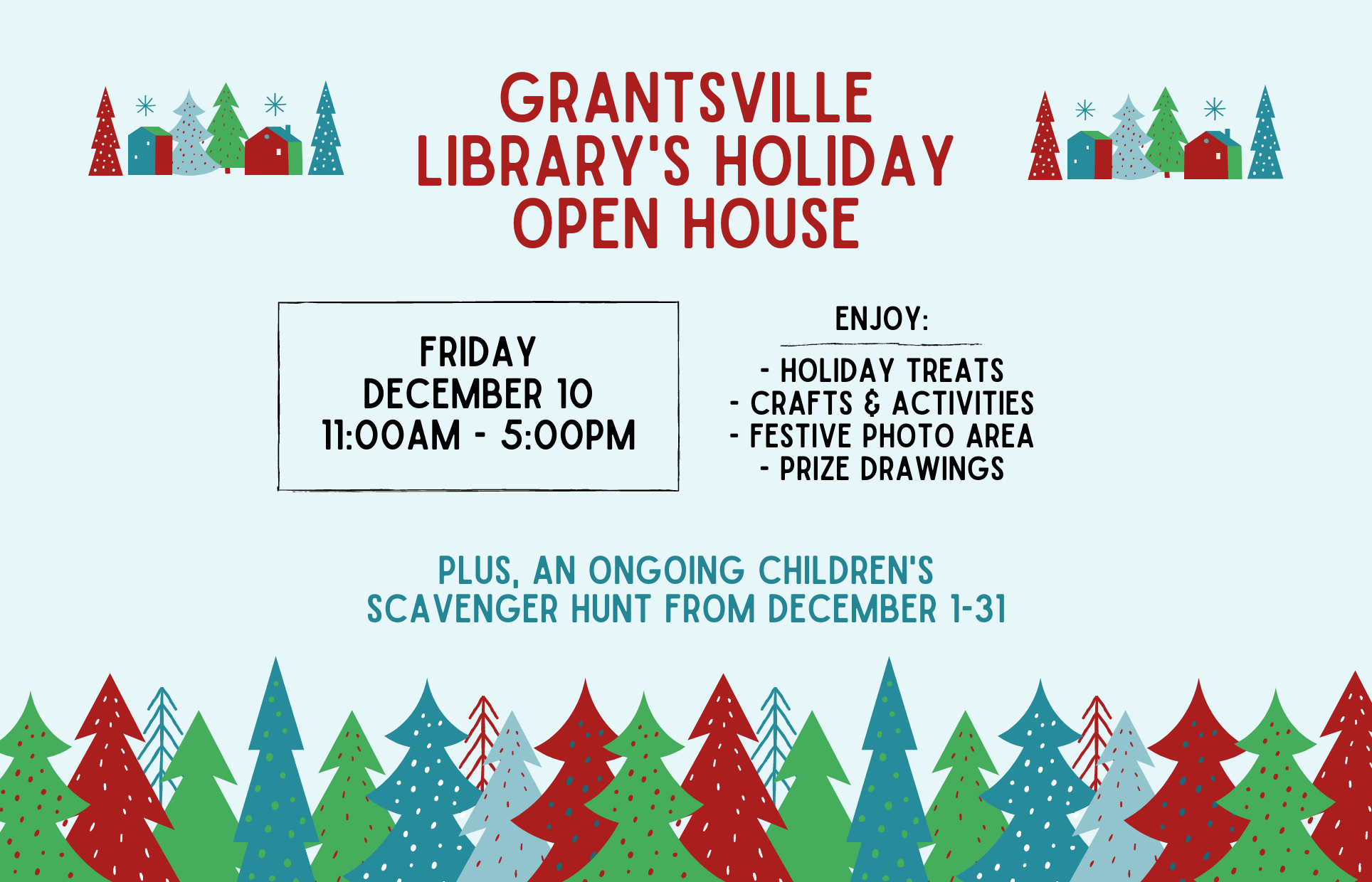 Grantsville Library Holiday Open House