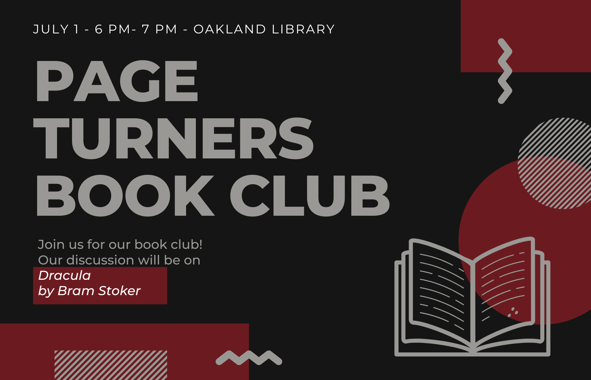 graphic shapes, open book