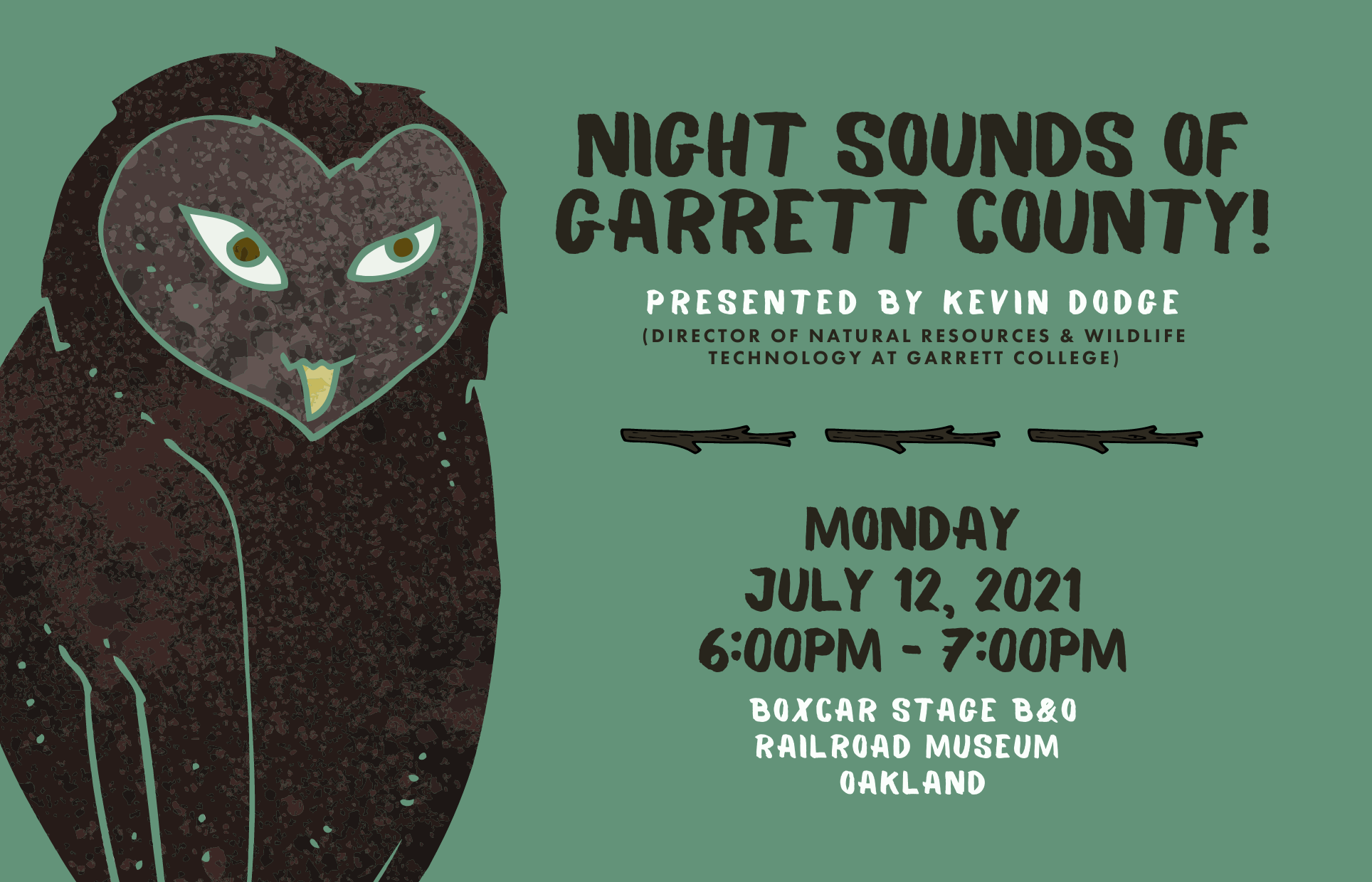Night Sounds of Garrett County  - Presented by Kevin Dodge