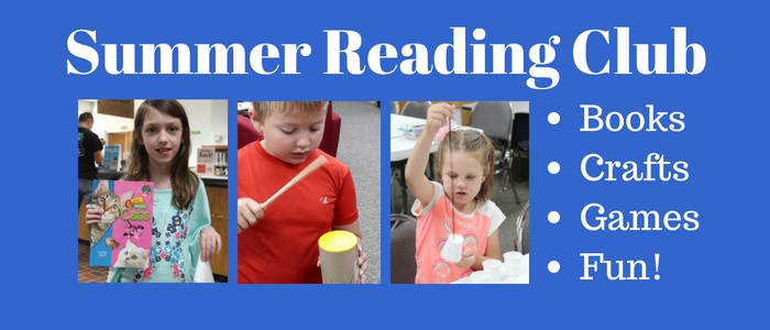 Summer Reading Club: Books, Crafts and Fun