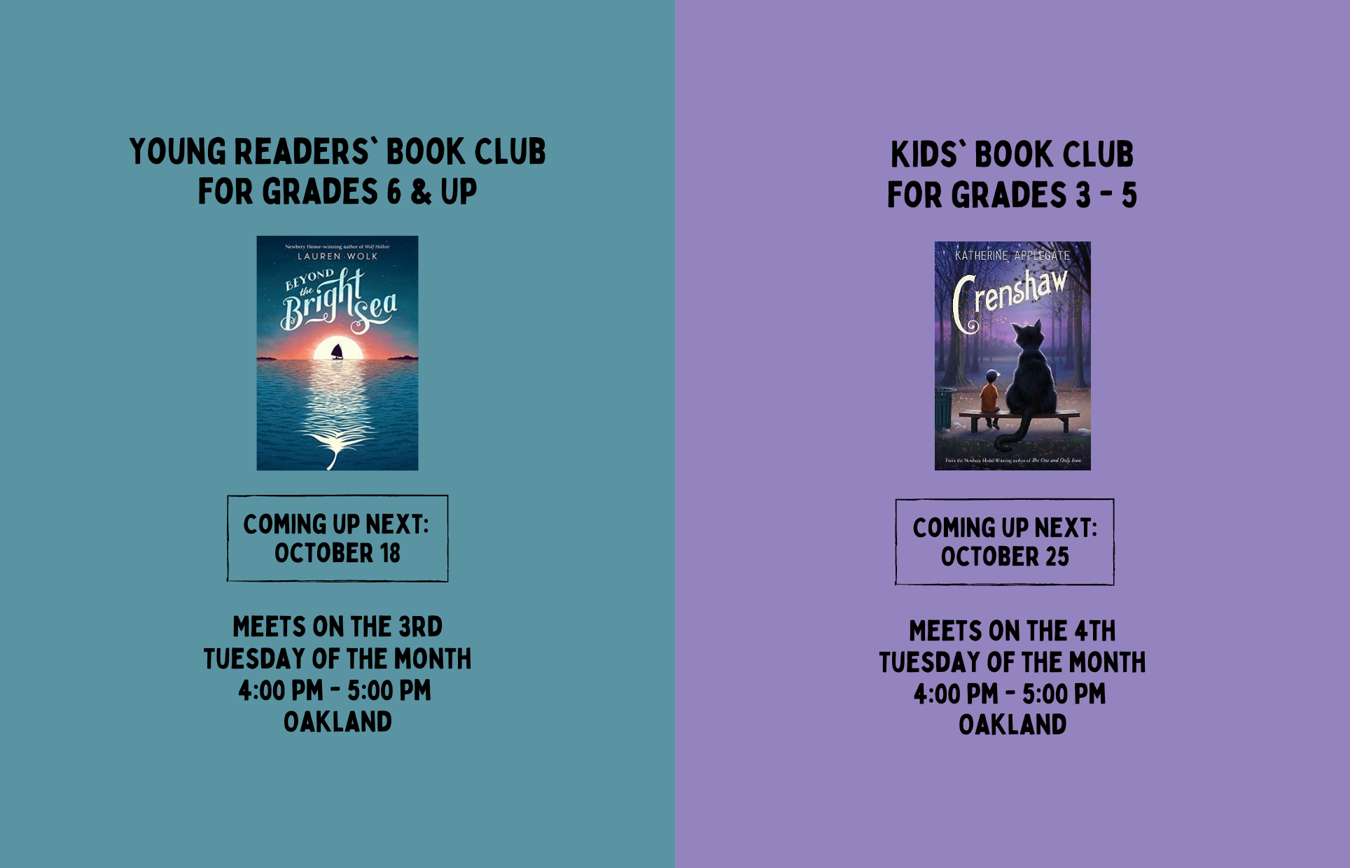 October Book Club