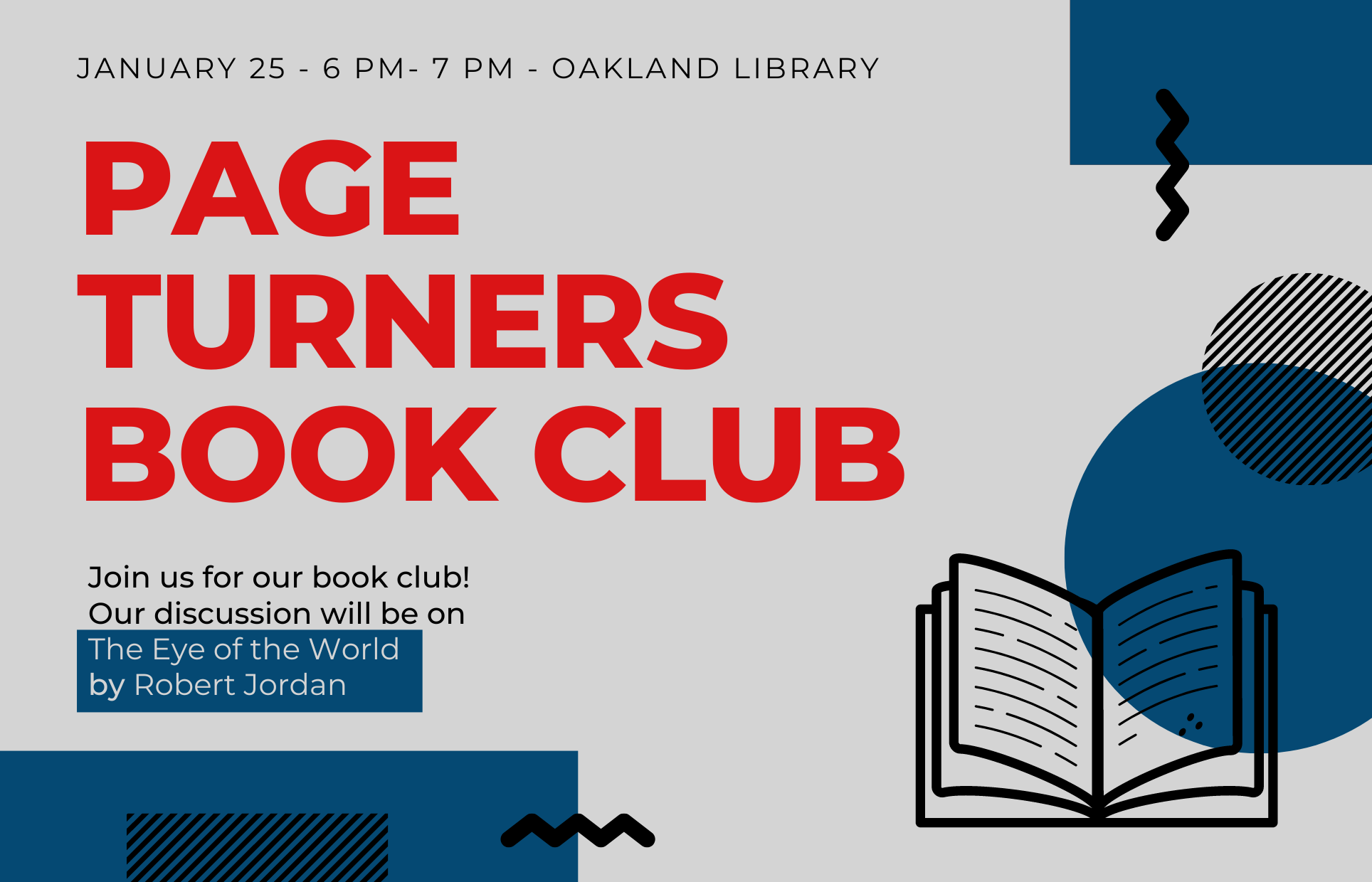 Graphic of open book