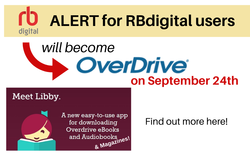 RBdigital alert for migration