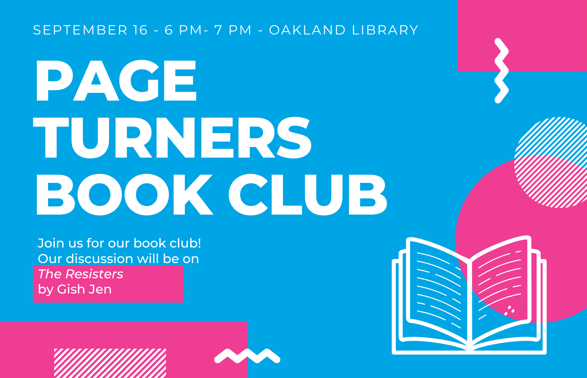 shapes, open book