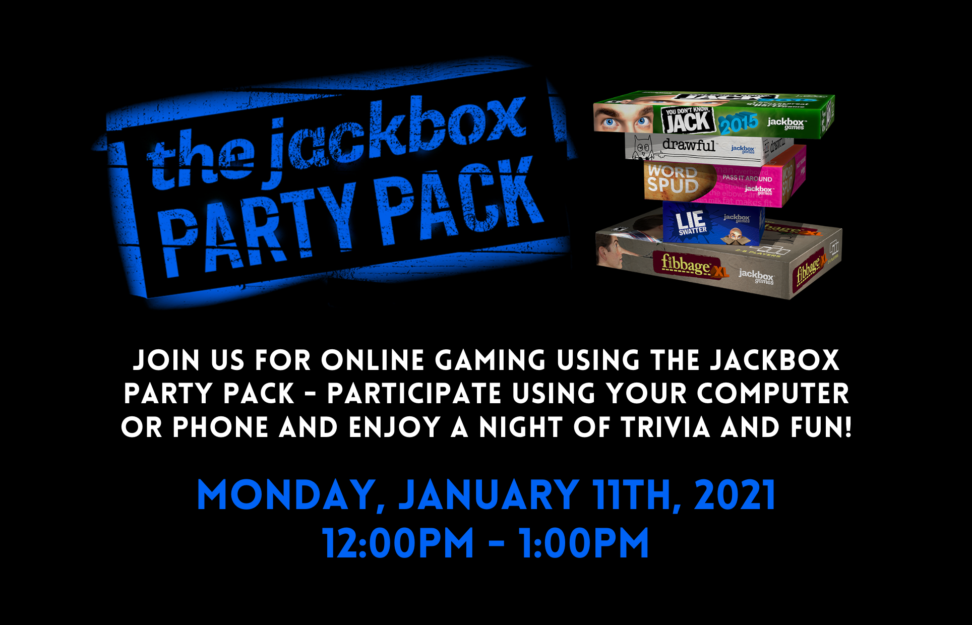 Jackbox Online Gaming Event
