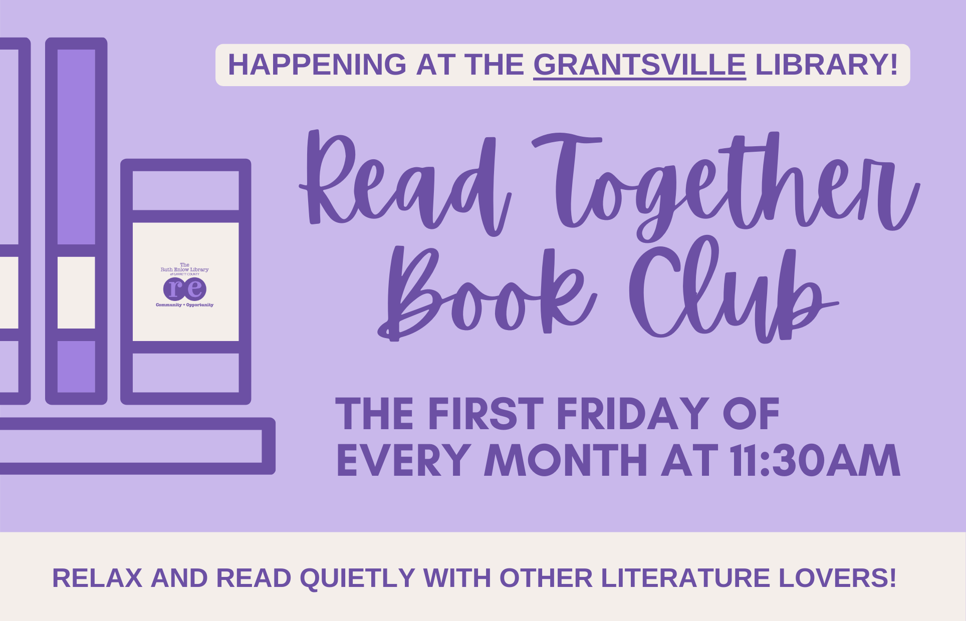 Grantsville Read Together Book Club