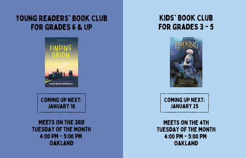 Young Readers' and Kids Book Clubs